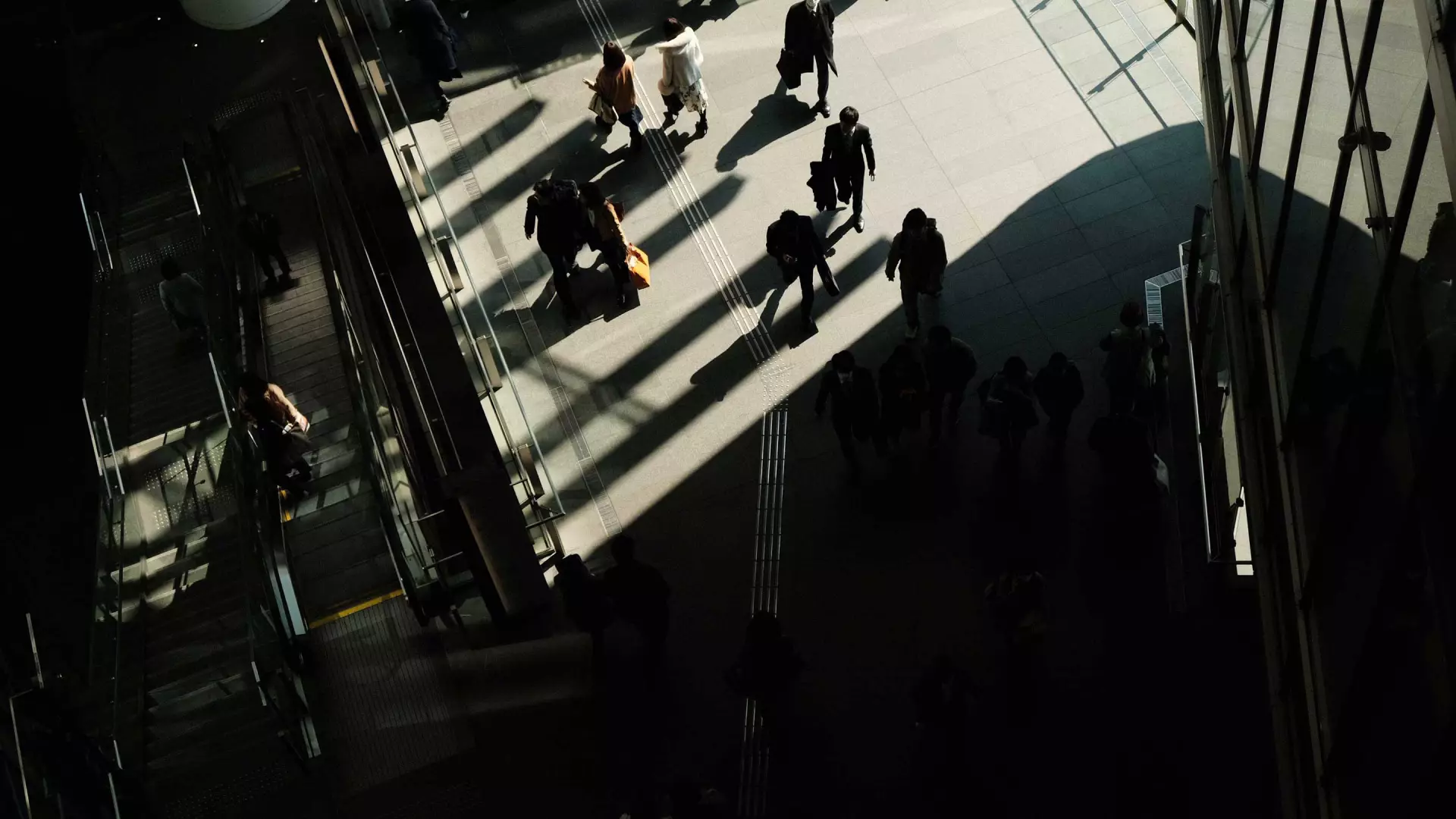 The House at work — a boardroom, a departure lounge, a quiet corridor